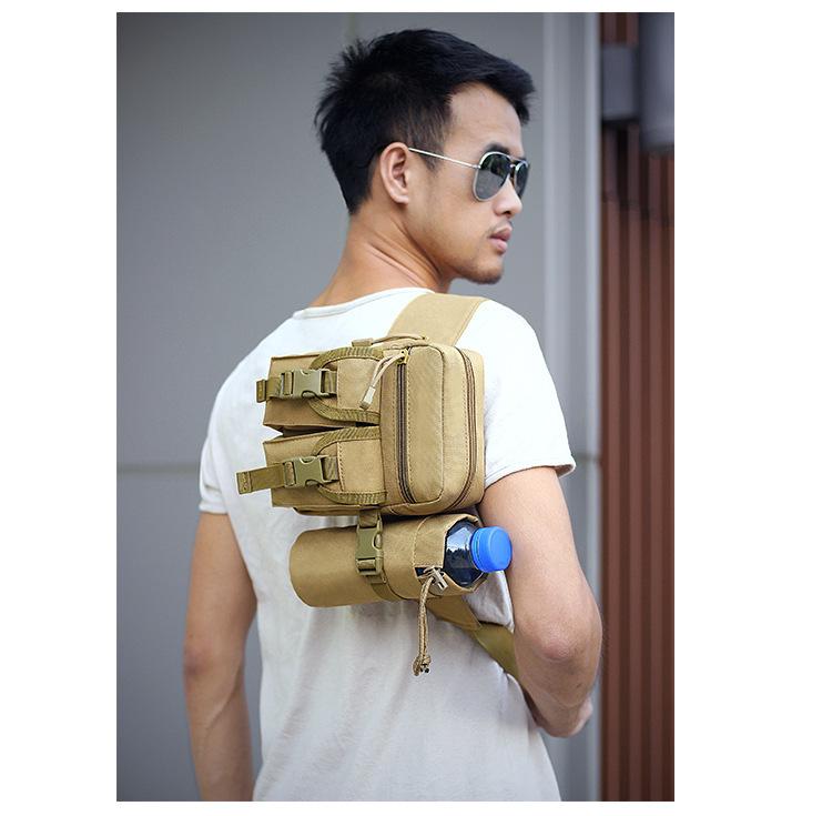 Su Geçirmez Taktiksel Koşu ve Yürüyüş Bel Çantası Su Şişesi Tutuculu