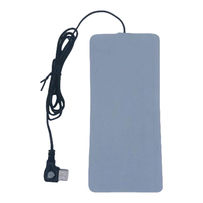 USB Heating Pad Practical Heating Mat 5V Electric Heating Film Heater Pad Silicone Heating Mat for Office Worker 1