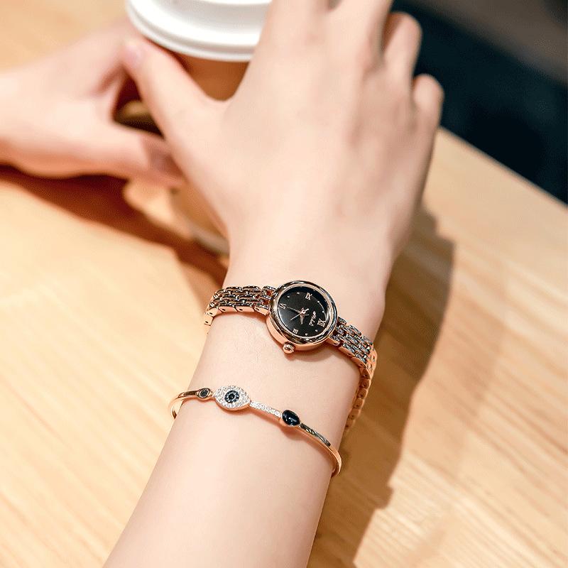 Watch Female Niche Design Waterproof Small Dial Thin Belt Simple Temperament Girlfriend