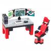 MOC City Building Block Figures Accessory TV Game Console Computer Screen Control Center Easel Oil Printing Bricks DIY Kids Toys