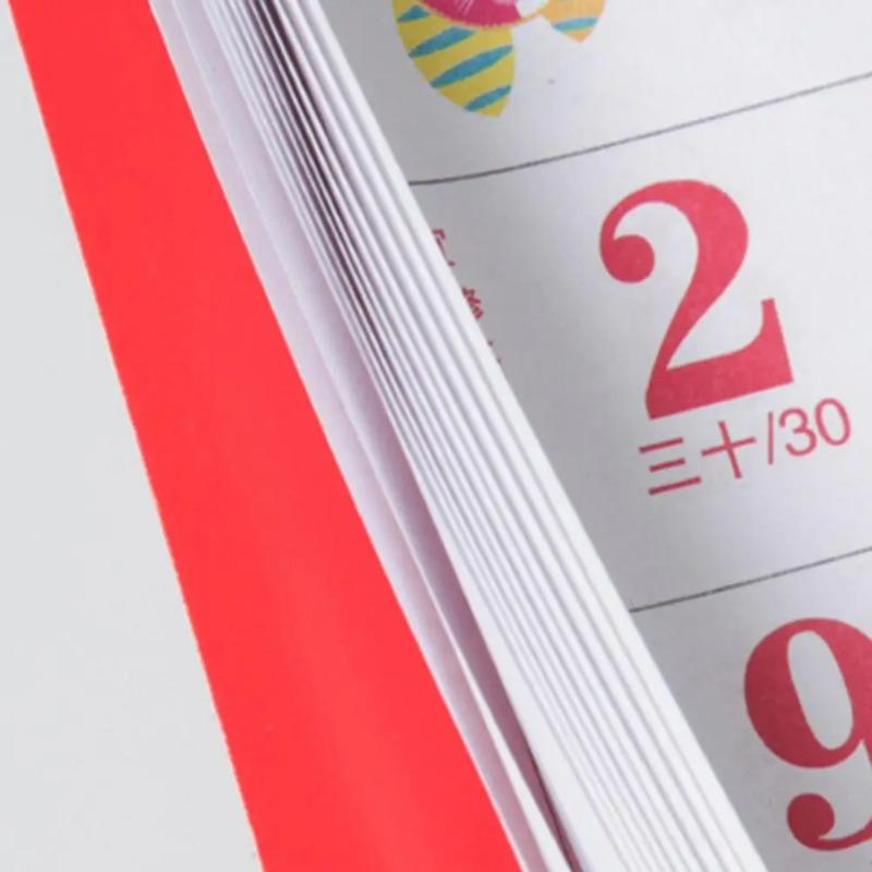 Китайский настенный календарь 2025 года Год Змеи Подвесной календарь Ежемесячный — фото 12