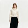 European down cotton clothes  new short light and thin warm slim fashion jacket hooded