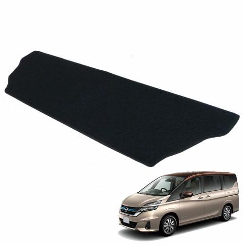 Fenice Car Mat Rug Mat for 3rd Row Domestic Production (Nissan Serena e-POWER C27 Series) Black Non-Slip Shape Resistant to Slip Car Mat (Car Parts Sp