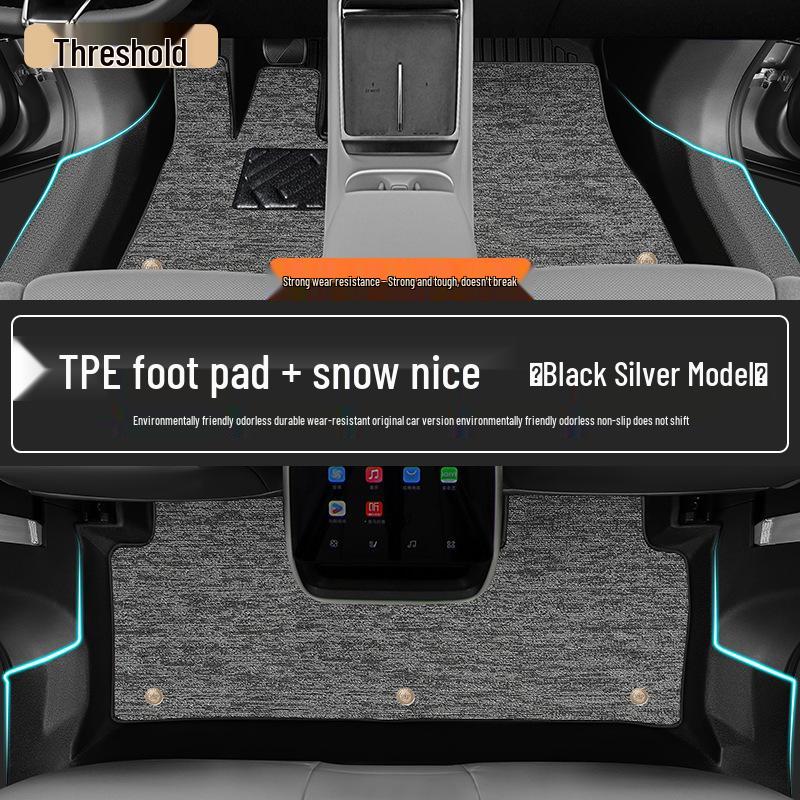 2026 Hongqi HS6 PHEV TPE Full Coverage Floor Mats - Custom Car Carpet Interior.