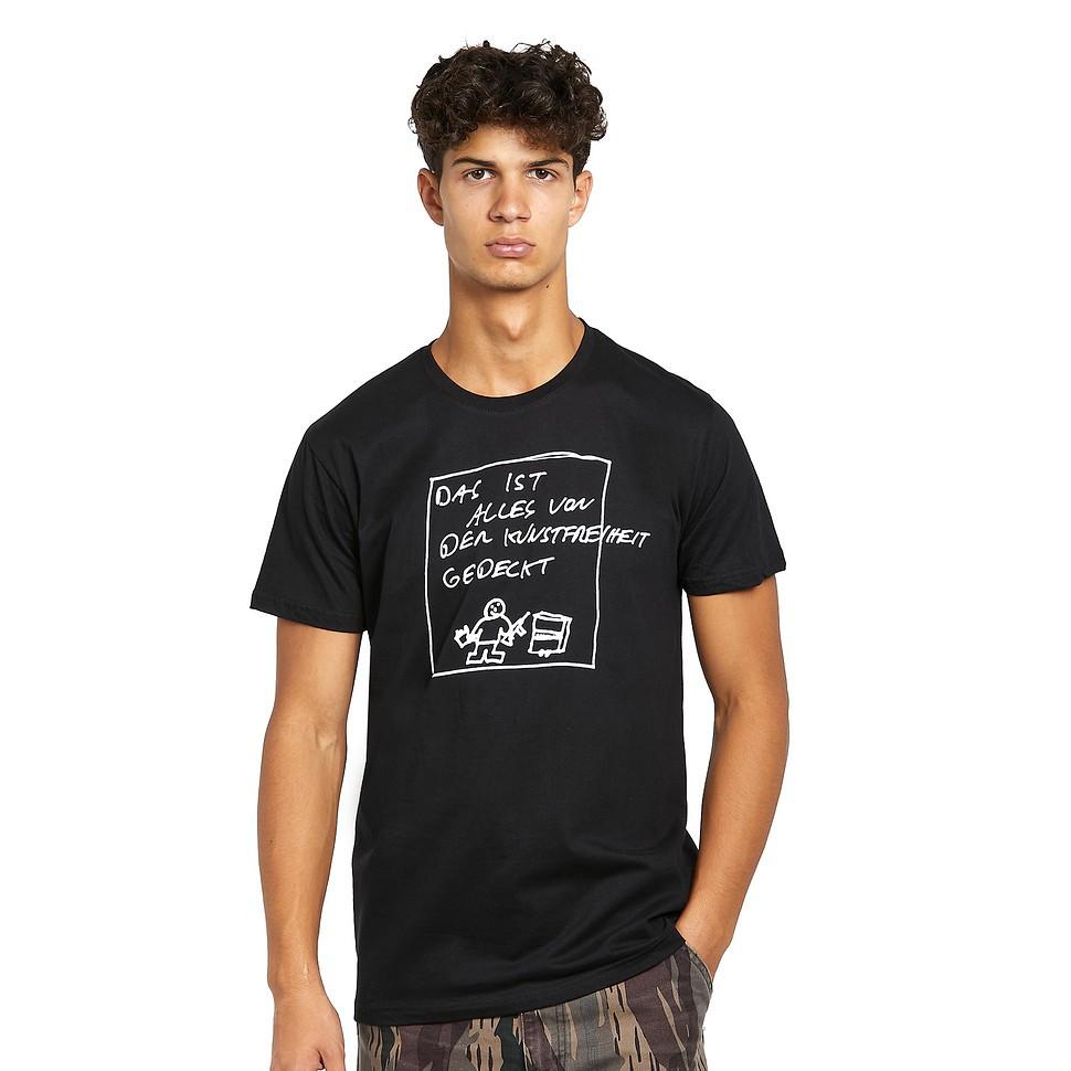 Danger Dan This Is All Covered by Art Freedom T-Shirt Black XXL