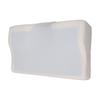 Memory Foam Pillow Slow Rebound Wave Shape Cooling Gel Cervical Neck Support Pillow for  White