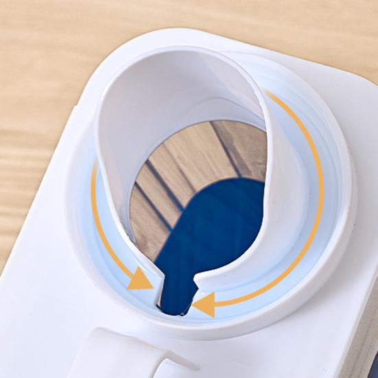 1500/2000/2800 ml láhev dávkovače pracích prostředků Průhledný design Easy Pour s uzávěrem se zásobníkem na tekuté mýdlo