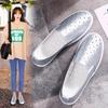 2025 Spring/Summer Women's Genuine Leather Cutout Breathable Slip-on Loafers