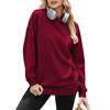 Women's Solid-color Fashionable Long-sleeved Top