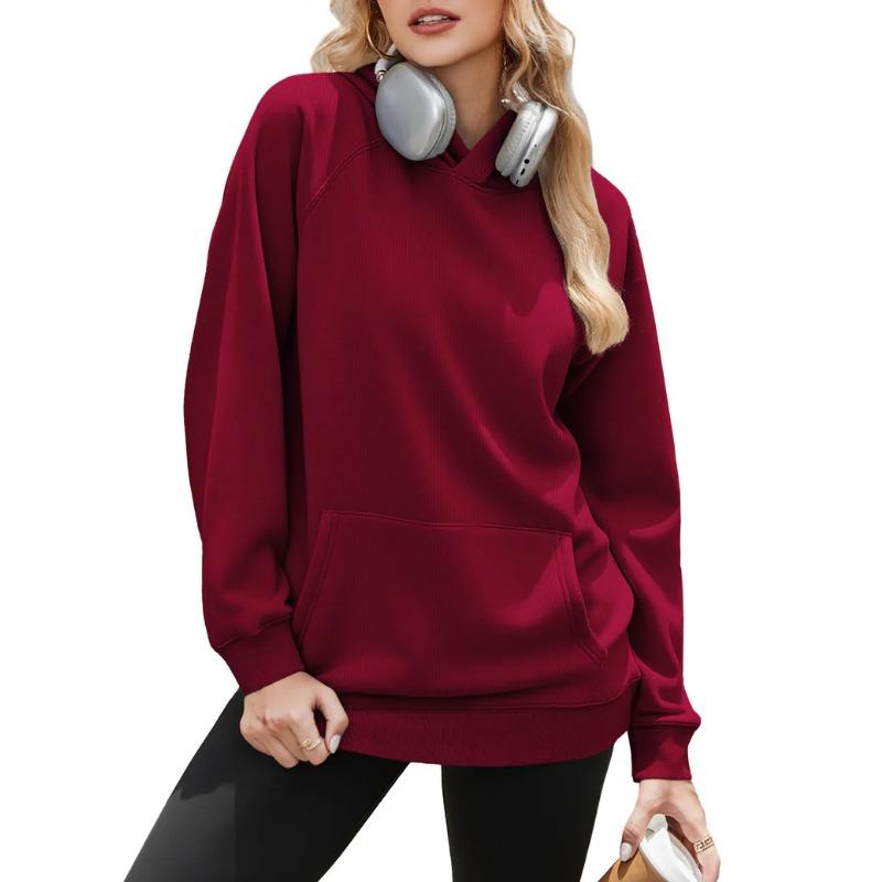Women's Solid-color Fashionable Long-sleeved Top