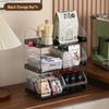Deou Starlight Coffee Capsule Tea Bag Organizer with 4 Storage Boxes