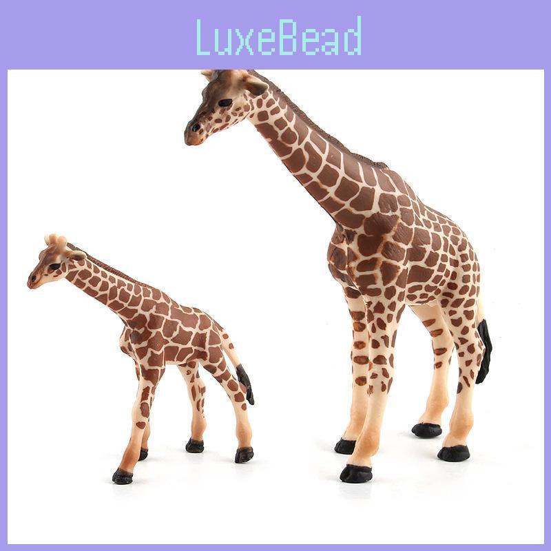 Simulated Giraffe Animal Models Desktop Ornaments For Educational Toys And Wildlife Enthusiast Gifts