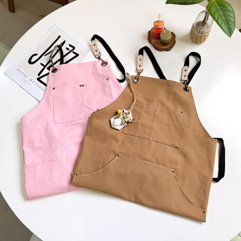 Multi-Pocket Multi-Purpose Canvas Apron (Choose 1 of 2) 1. Camel