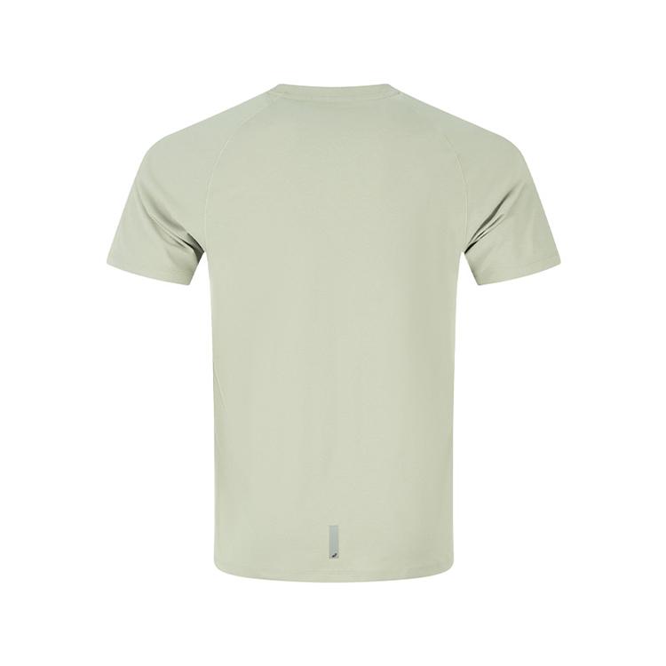 

New ASICS T Shirts Men s Gray Green 2031F359-300 M