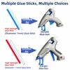 10Pcs 7*150mm Hot Melt Glue Sticks Strong Viscosity Glue Sticks Adhesive Hot Melt Glue  Industrial