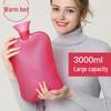Borsa dell'acqua calda in PVC Extra Large da 3000 ml - Riscalda Biancheria da Letto e Piedi