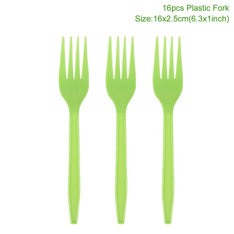 Jungle Animal Supplies Tableware Happy Birthday Party Decorations Kids Boy Jungle Safari Theme Party Decor Green Forest Woodland