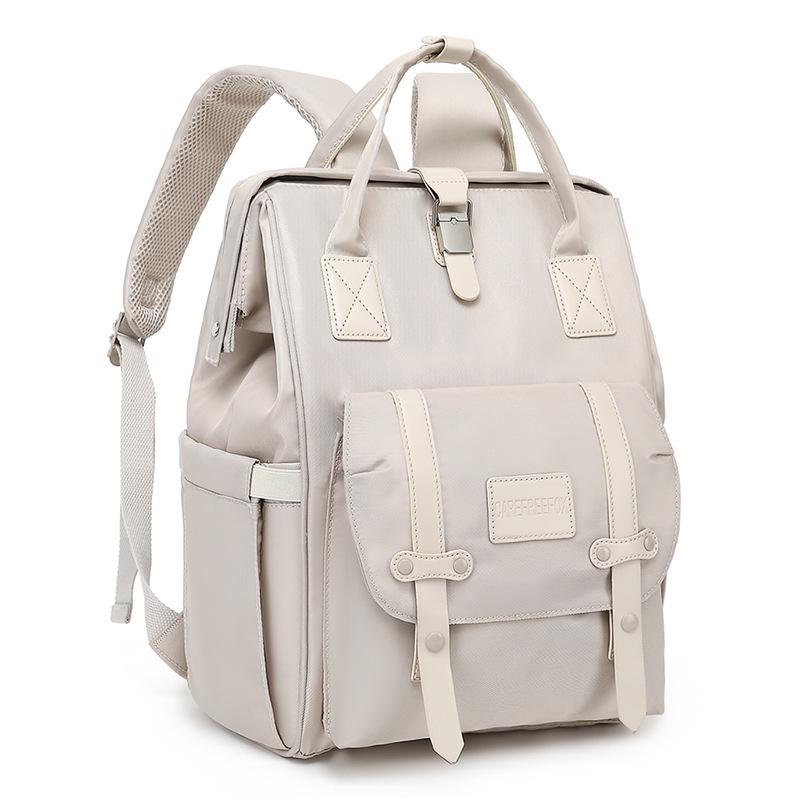 Zaino Multifunzione Mamma Volpe Senza Preoccupazioni - Grande Capacità, Borsa alla Moda per Uscite di Mamma e Bambino.