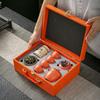 Creative Road Treasure Xiangdao Kuaike Tea Set Orange Teapot Gift Box Ceramic Set Full Set Teacup Kung Fu Gifts