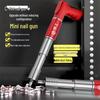 Nickel-Plated Mini Powder Actuated Nail Gun - Rustproof, All-Steel, Silenced Fastener for Ceiling Decoration