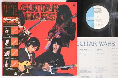LP Schallplatte VARIOUS - Guitar Wars YF7066 COLUMBIA Japan Obi Japanischer Pop/Rock Gebraucht