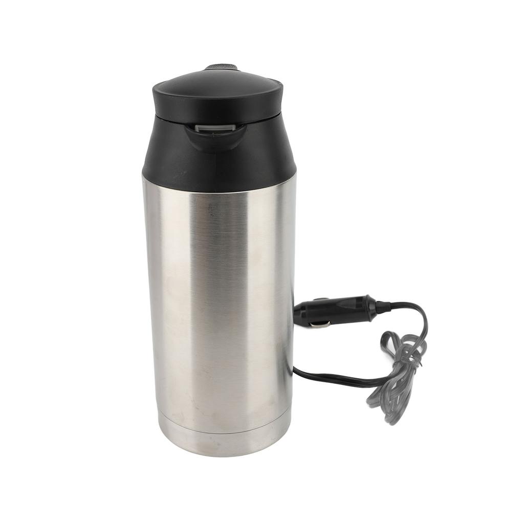 750ML Auto Wasserkocher Tragbarer Edelstahl Elektrischer Auto Kaffeebecher Isoliert Beheizt Kochen Reise Wasserbecher für Lang