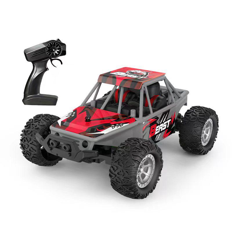 

1:32 Mini RC High-Speed Off-Road Car with LED Lights, Full-Proportional Climbing Vehicle 1:32