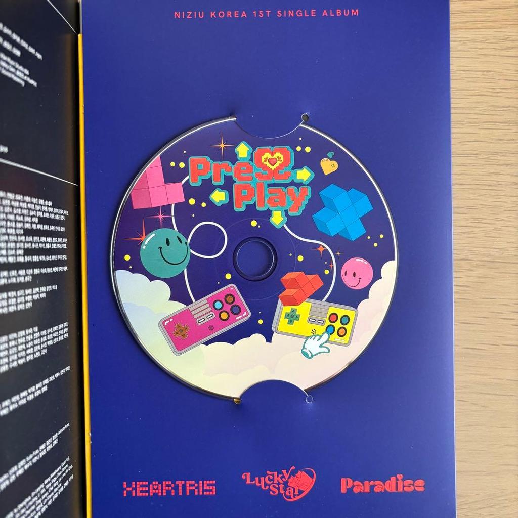 [USED] NiziU Autographed Korean 1st Single Album by All Members