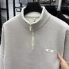 Men's Bestseller Velvet Zipper Sweater - Trendy Stand Collar Knitwear