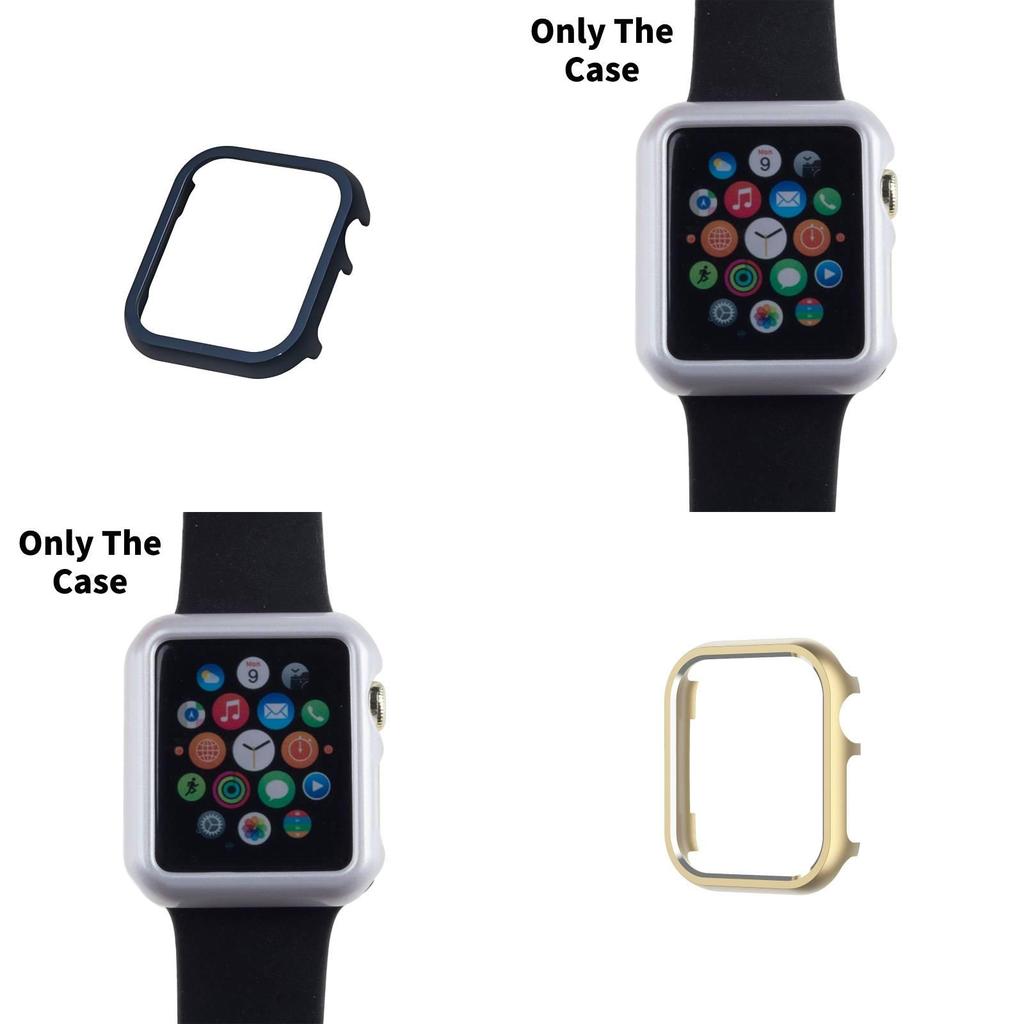 Apple Watch Metal Protection Case For Series With Shockproof Edge Guard