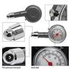 Metal Construction Tire Pressure Gauge High Precision Pressure Monitor  Auto Inflation