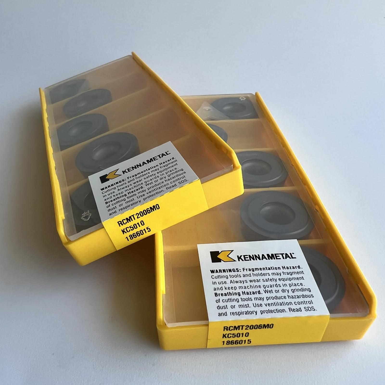 

Original / RCMT2006M0 KC5010 / Industrial indexable Carbide Inserts 10 Pcs