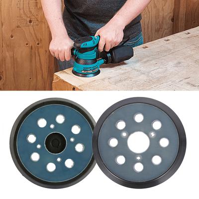 Sander Pad 5 Inch 8 Holes 125mm Orbit Sander Replacement Makita Installation Hook and Loop Sander Backing Pad Sander Accessories