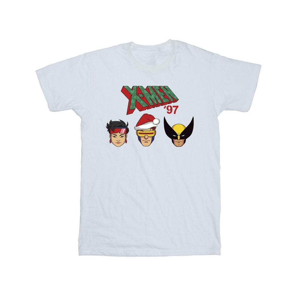X-Men 97 Mens Head Christmas T-Shirt
