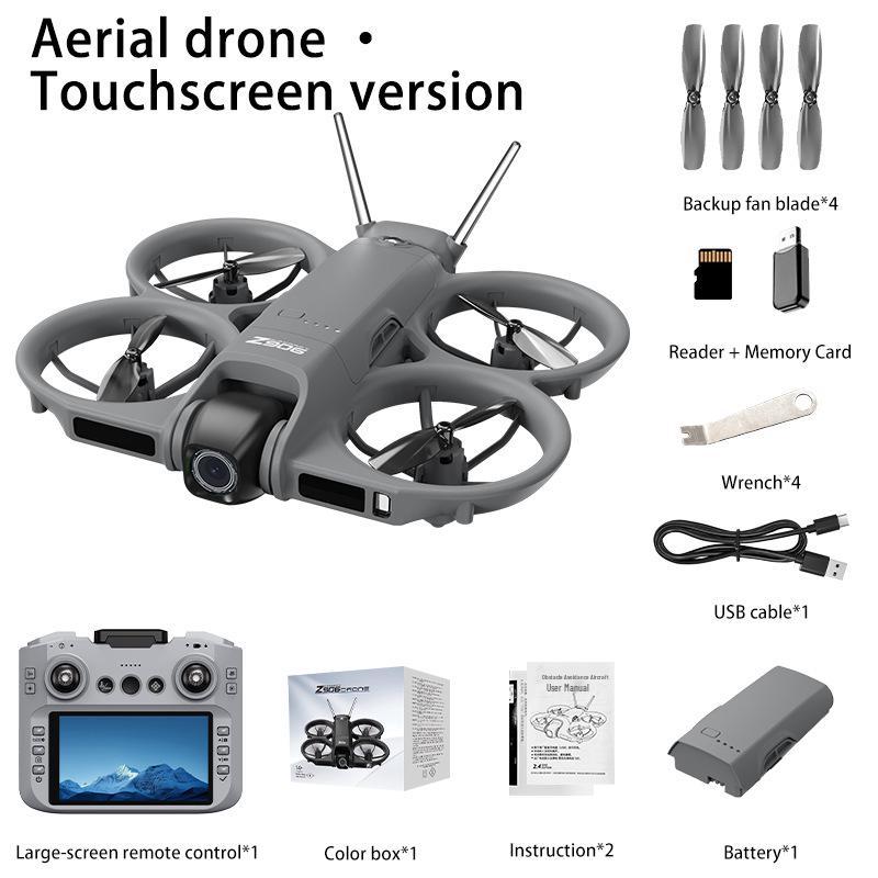 Z906 Drone with 4.3-inch Screen Controller, Strong Magnetic Anti-Collision, Optical Flow, HD Aerial Photography and Remote Control.