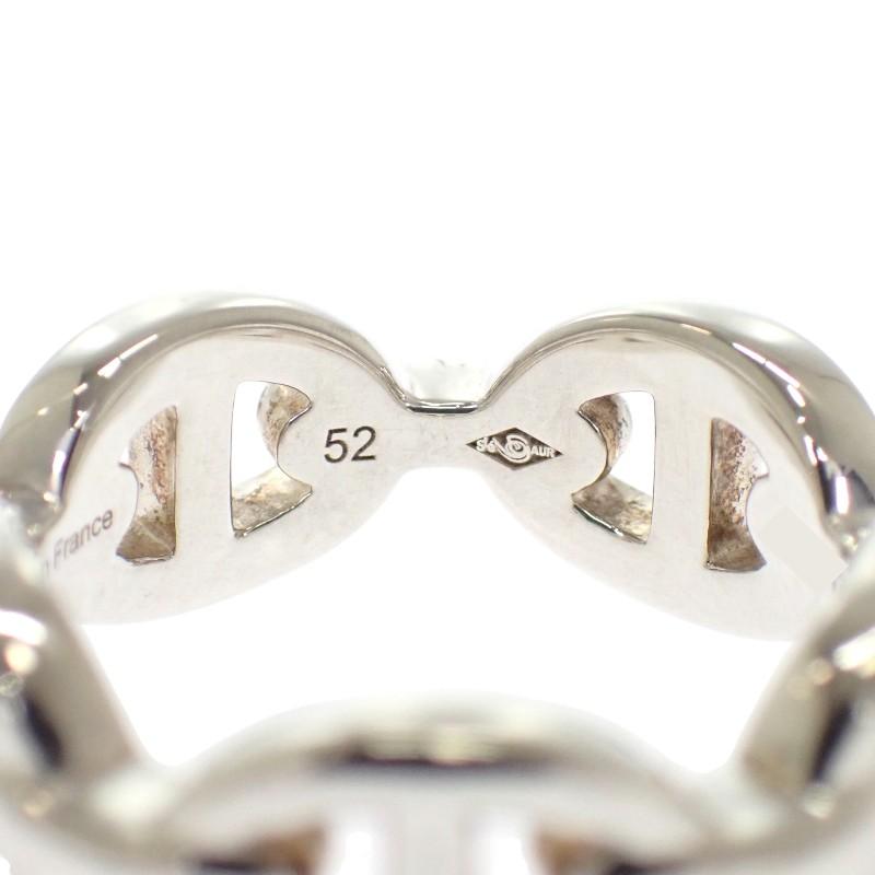 HERMES H109507B #12(JP-Größe)  Ring Silber925 Damen