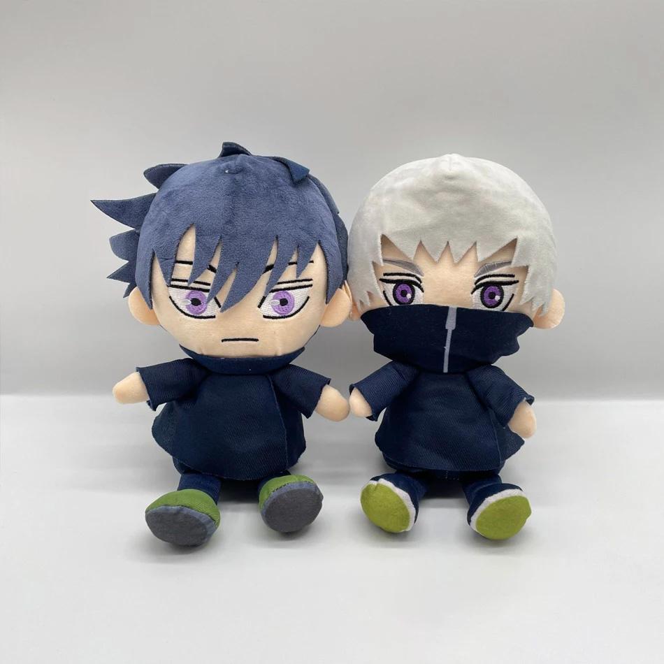 Jujutsu Kaisen Plush Satoru Gojo Fushiguro Megumi Itadori Yuji Inumaki Toge Anime Figure Stuffed Kawaii Doll Children's Gift Toy