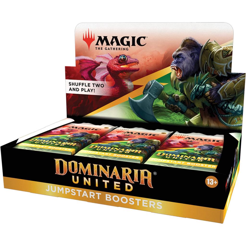 The Gathering Dominaria Unite Jumpstart Booster 18 Packs C97150000 MTG Trading Card Wizards of the Coast C97150000 Magic (English Version) (Box)