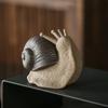 Ceramic Little Snail Tea Pets Ornament Mini Simulation Animal for Home Decor Table Flower Mimi Pet Zen Desk Handmade Decoration