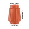 4.84 Inch Simple Modern Flower Vase White Ceramic Chinese Style Designed Flower Vase Unique Pottery Vases For Artificial Flowers