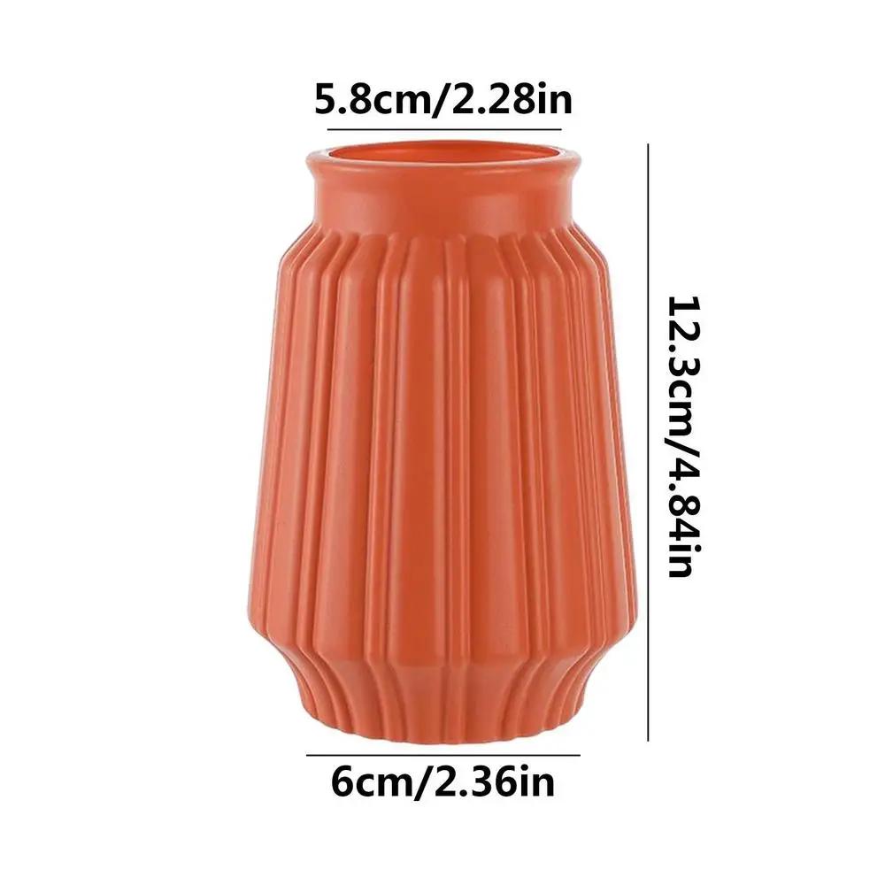 4.84 Inch Simple Modern Flower Vase White Ceramic Chinese Style Designed Flower Vase Unique Pottery Vases For Artificial Flowers