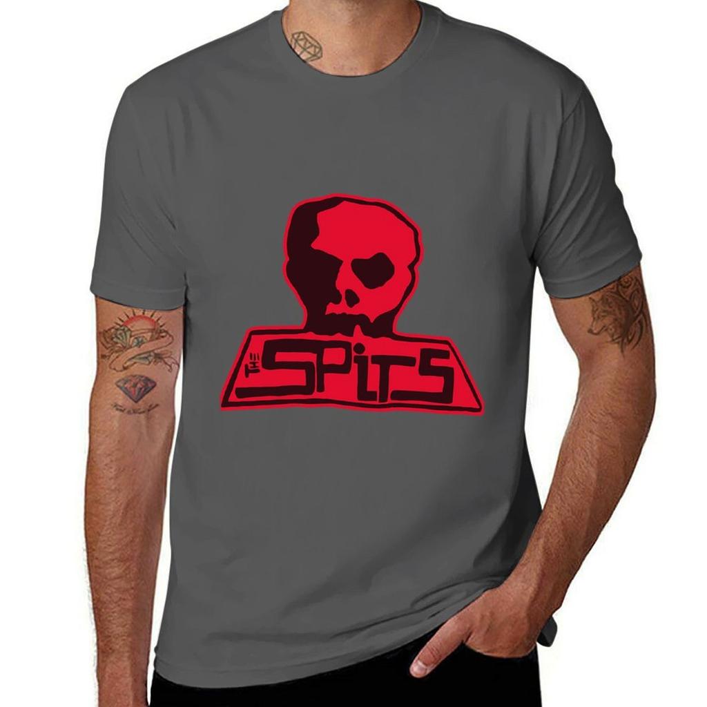 The Spit Skull TShirt Fashion Casual Short Sleeve TShirt