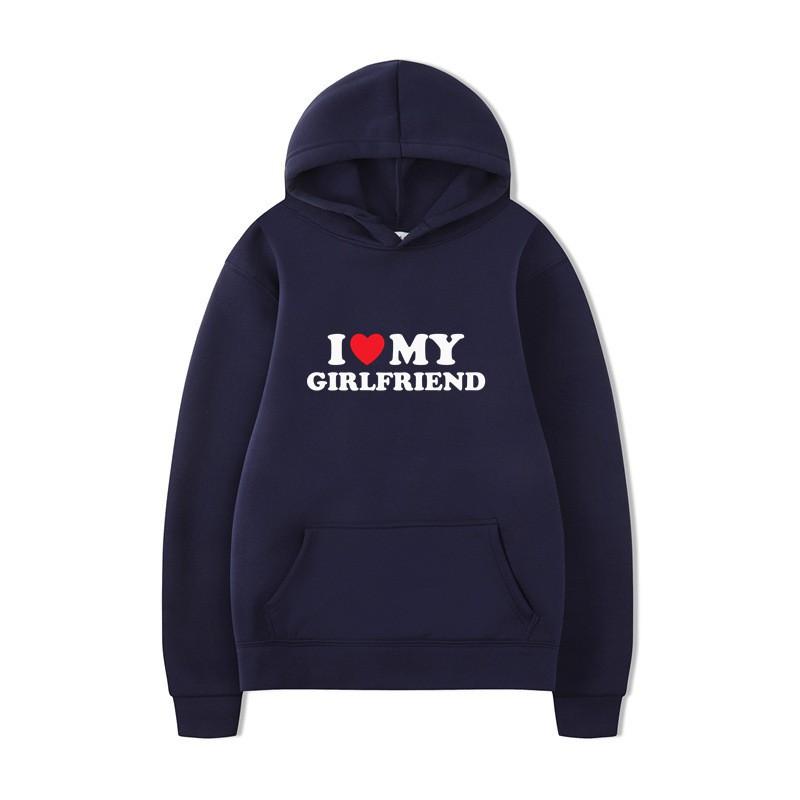 Mens Oversized Hooded Sweatshirt With Heart Print Casual Loose Fit Pullover Streetwear