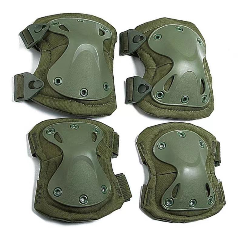 

Knee And Elbow Pads Outdoor Military Fan Edition Crawling Training Equipment Riding Protective Gear One Size