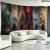 Bloodborne Wall Tapestry Aesthetic Wall Hanging Printed Fabric Blanket Decorative Tapestries for Bedroom Living Room Home Decor