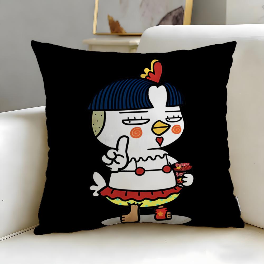 Popularna poduszka Samyang Buldak Ramen Poszewka Miękka i Łatwa do Prania Poszewka na Poduszkę – Wszechstronna na Kanapę, Łóżko, Podróż i do Biura