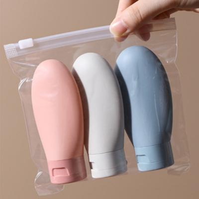 3Pcs Travel Bottles for Toiletries Leak Proof  Refillable Squeeze Travel Size Containers BPA Free for Cleansers, Lotions