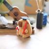 Graduate Capybara Plush Toy Doctor Hat Graduation Bear Doll Cute Stuffed Animal Plushie Soft Pendant Cartoon Graduation Gift