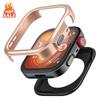 Rugged Metal Case for Huawei Watch Fit 4 Pro Hard Protective Case Shockproof Anti-Scratch Bumper Cover Compatible