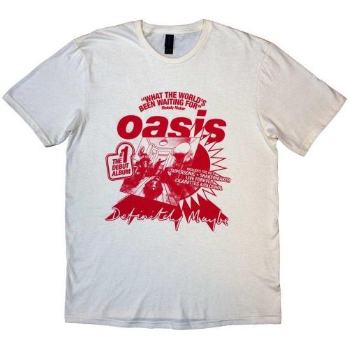 Oasis Unisex Adult What The World´s Been Waiting For T-Shirt XXL naturel